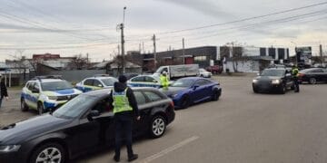 Acțiuni ale polițiștilor brăileni