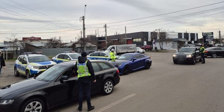 Acțiuni ale polițiștilor brăileni