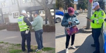 Acțiuni desfășurate de polițiștii brăileni pentru creșterea disciplinei în rândul pietonilor