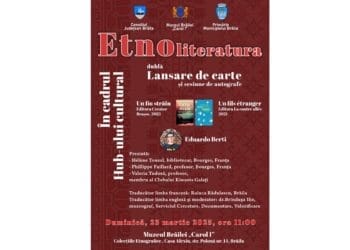 O nouă întâlnire în cadrul Hub-ului cultural „Etnoliteratura”, la Muzeul Brăilei