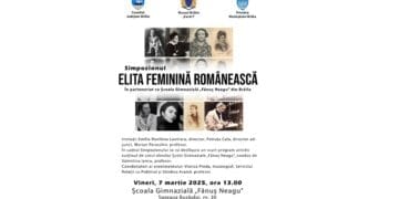 Simpozion cu tema „Elita feminină românească” la Școala Gimnazială „Fănuș Neagu”