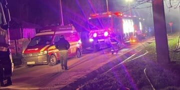Incendiu provocat intenționat în comuna Viziru