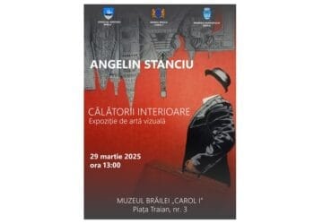 Vernisaj la Muzeul Brăilei „Carol I”: „Călătorii interioare”, o expoziție cu lucrările lui Angelin Stanciu