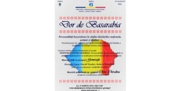 „Dor de Basarabia”- manifestare dedicată împlinirii a 107 de ani de la Unirea Basarabiei cu România