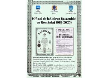 Unirea Basarabiei cu România, marcată la Brăila