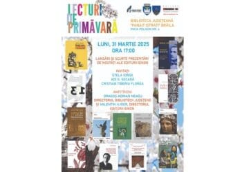 Lansarea celor mai noi cărți publicate la Editura Eikon, la Biblioteca Județeană „Panait Istrati”