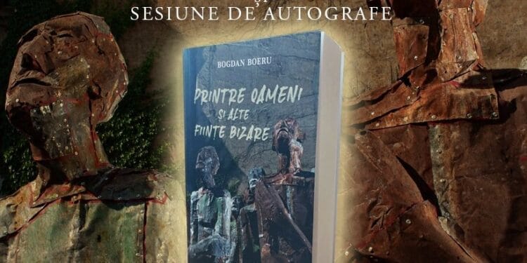 Turneu de prezentare al romanului Printre oameni și alte fiinţe bizare, autor Bogdan Boeru