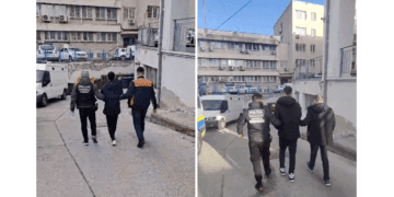 Reținuți de polițiști si plasați sub control judiciar pentru lovire și tulburarea ordinii și liniștii publice