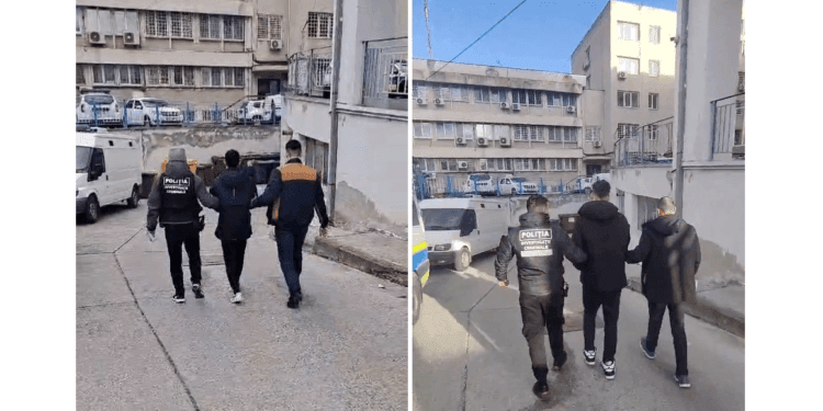 Reținuți de polițiști si plasați sub control judiciar pentru lovire și tulburarea ordinii și liniștii publice