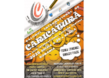 Au început înscrierile pentru Salonul Internațional de Caricatură de la Brăila. Tema acestei ediții este „Smiley Face”
