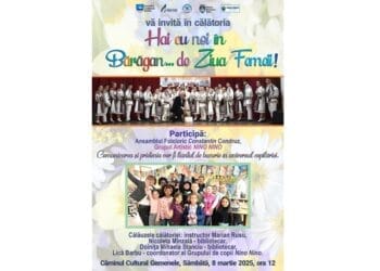 Spectacol la Căminul Cultural din Gemenele de Ziua Femeii
