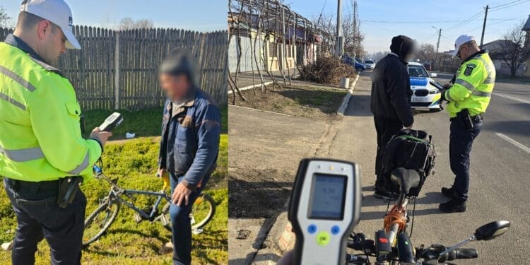 Bicicliștii și conducătorii de trotinete în vizorul polițiștilor rutieri