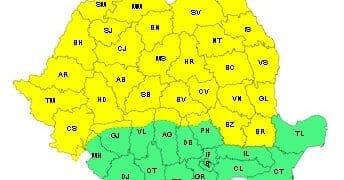 Răcire accentuată a vremii începând de sâmbătă dimineață