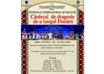 S-a dat startul înscrierilor pentru Festivalului Internațional de Folclor „Cântecul de dragoste de-a lungul Dunării”