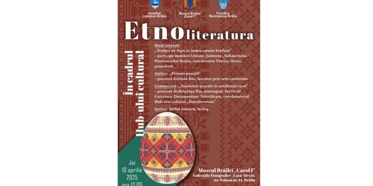 „Etnoliteratura” – eveniment dedicat tradițiilor și simbolurilor pascale