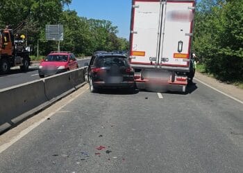 Accident grav pe DE 584