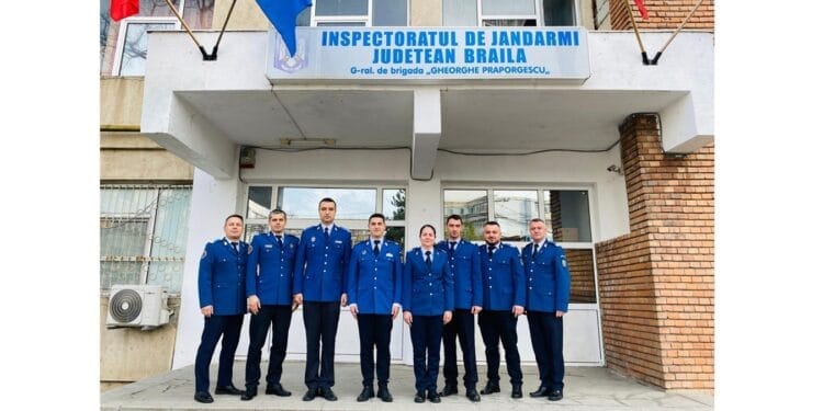 Avansări la IJJ Brăila, cu ocazia Zilei Jandarmeriei Române