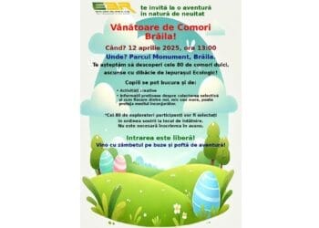 Vânătoare de comori în Parcul Monument! Sunt așteptați toți copiii dornici de joacă!