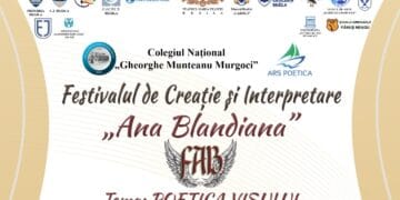 Vineri, 23 mai, începe la Brăila Festivalul Internațional de Creație și Interpretare „Ana Blandiana”
