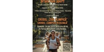 Brăilenii sunt invitați să facă sport: Crosul „Campion în Școală” și Crosul „Ziua Olimpică”