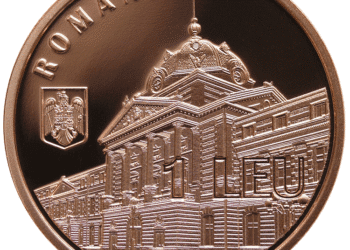 Banca Națională a României lansează în circuitul numismatic o monedă din tombac cuprat