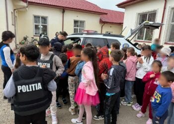 Activitate informativ-preventivă cu elevii Școlii Gimnaziale nr. 1 din localitatea Bărăganul