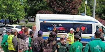 Activități de informare a cetățenilor străini pe linie rutieră, realizate de polițiștii brăileni