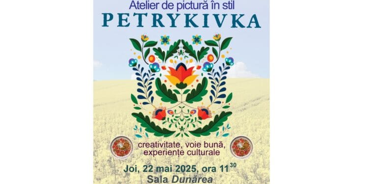 Workshop de pictură în stilul Petrykivka