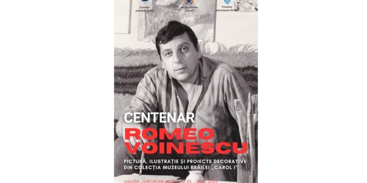 Centenar Romeo Voinescu la Galeria „Gheorghe Naum”