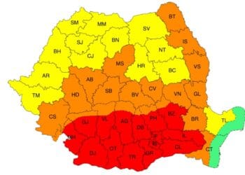 Vremea caniculară se menține și în următoarele zile