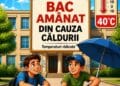 Surprize la examenul maturității – Proba de mâine de la Bac se amână din cauza caniculei  