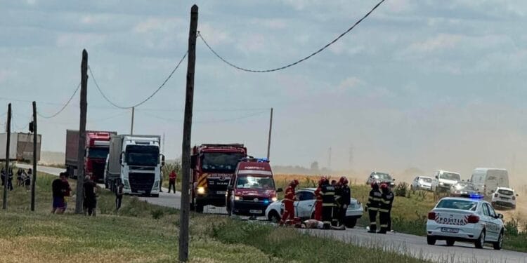 Accident mortal pe DJ212, între localitățile Spiru Haret și Cuza Vodă