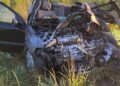 Tragedie pe DN 22. Doi soți din Brăila și-au pierdut viața după ce o remorcă desprinsă dintr-un autocamion le-a spulberat mașina