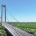 Podul suspendat de la Brăila în reparații
