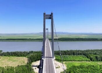 Încep de lucrările pe Podul Suspendat peste Dunăre