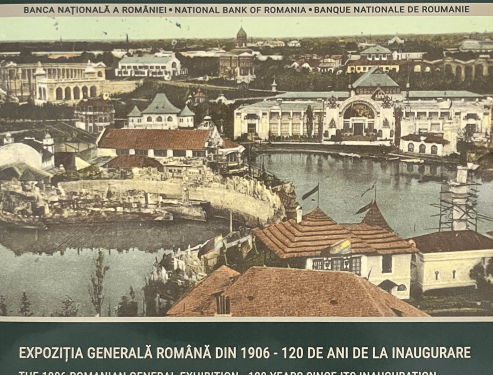 BNR lansează în circuitul numismatic un set de monetărie cu tema ”Expoziția Generală Română din 1906 – 120 de ani de la inaugurare”