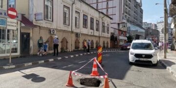 Trafic total închis pe strada Nicolae Bălcescu 1 Trafic total închis pe strada Nicolae Bălcescu
