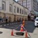 Trafic total închis pe strada Nicolae Bălcescu