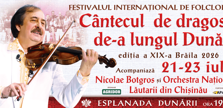 De 19 ani Consiliul Județean Brăila organizează un festival de muzică populară în mijlocul săptămânii, pentru că Orchestra Lăutarii din Chișinău are în weekend nunți și nu poate veni, de parcă în România nu mai sunt alte formații de gen