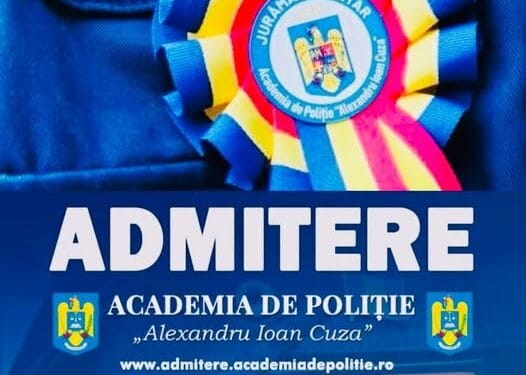 Admitere 2026 la Academia de Poliție „Alexandru Ioan Cuza”, Inspectoratul de Jandarmi Județean Brăila recrutează candidați