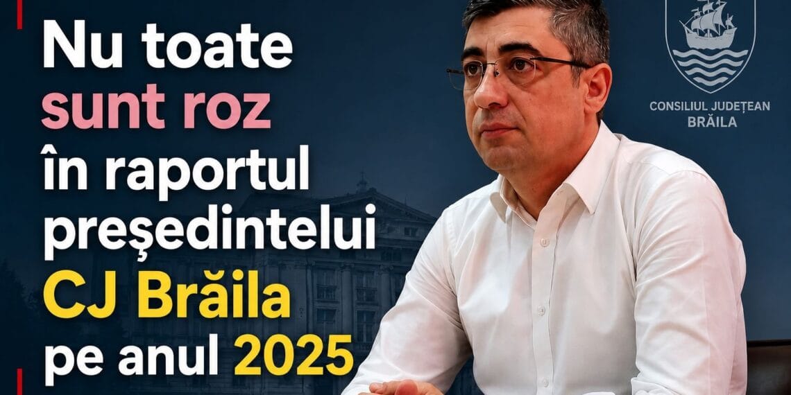 Deficit uriaș la Spitalul Județean Brăila și probleme cu atragerea fondurilor: Punctele nevralgice din Raportul de activitate pe 2025 al președintelui CJ Brăila