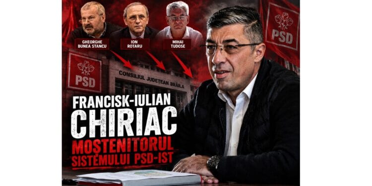 Moștenitorul sistemului. Cum a urcat Francisk-Iulian Chiriac în vârful PSD Brăila?