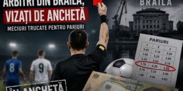 Dosarul „Păulești” ajunge pe masa Comisiei de Disciplină a FRF. Patru arbitri din Brăila, vizați de anchetă