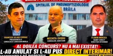 Clanul PSD Brăila nu se dezminte, a anulat concursul de la Spitalul de Pneumoftiziologie (TBC), instalându-l pe ex deputatul PSD Mircea Florin