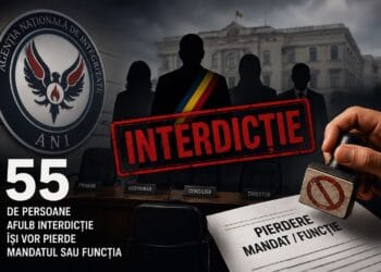 55 de persoane aflate sub interdicție își vor pierde mandatul sau funcția