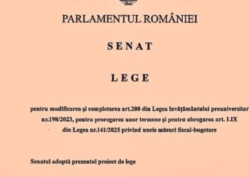 Directorii de școli nu vor mai putea avea mai mult de 8 ore de predare pe săptămână, lege adoptată de Senat