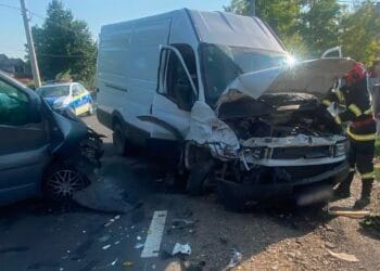 Accident cu victime pe DN21