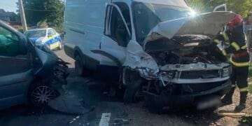 Accident cu victime pe DN21