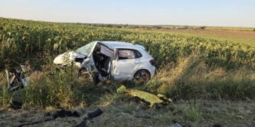 Accident cu două persoane decedate pe DJ221 1 Accident cu două persoane decedate pe DJ221