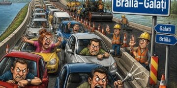 Chiriac , președintele CJ Brăila, criticat pentru lucrările de pe Digul Brăila–Galați, „am stat o oră blocat în coloană și ambuteiaje de aproape 6 kilometri”
